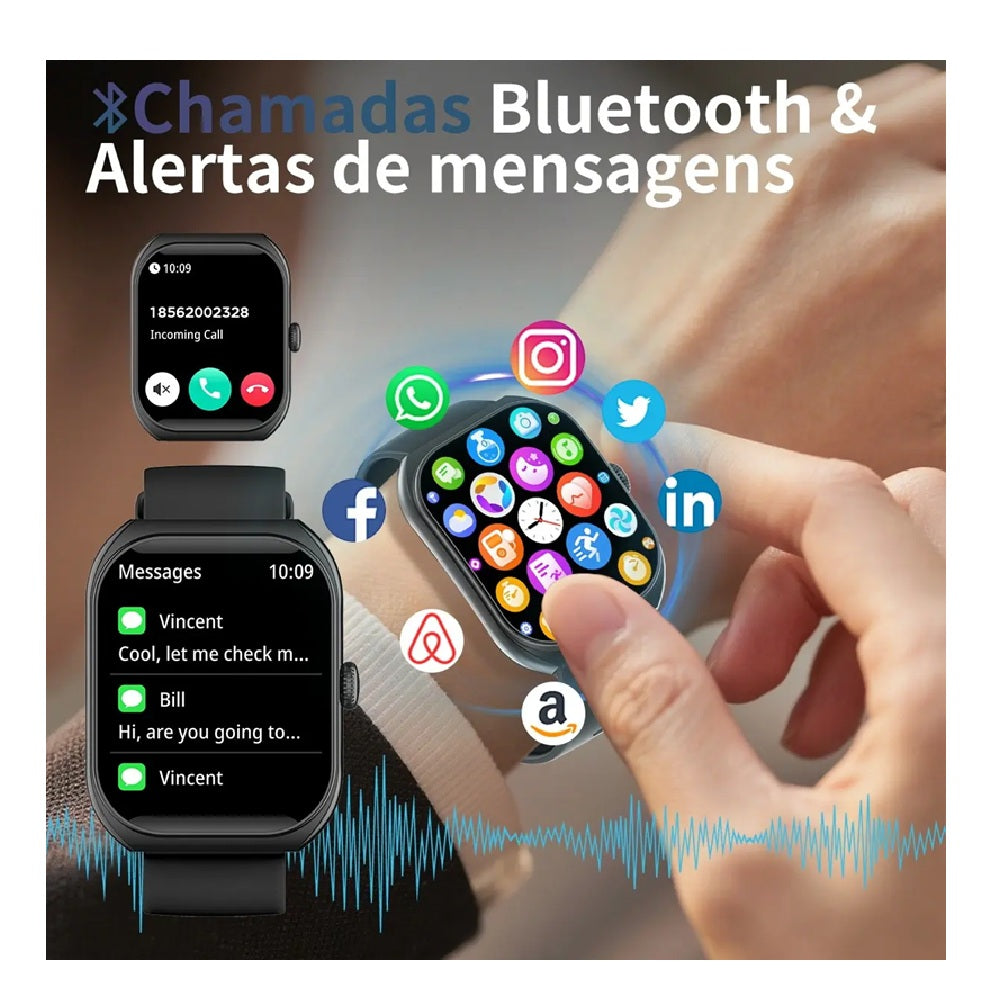 Reloj Inteligente Smartwatch Peje ZW01 Max Con Asistente De Voz AI