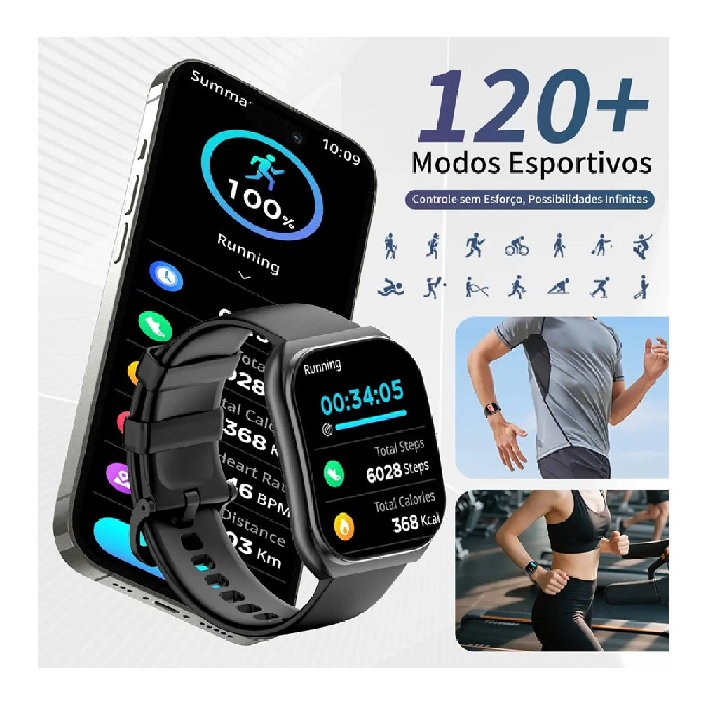 Reloj Inteligente Smartwatch Peje ZW01 Max Con Asistente De Voz AI