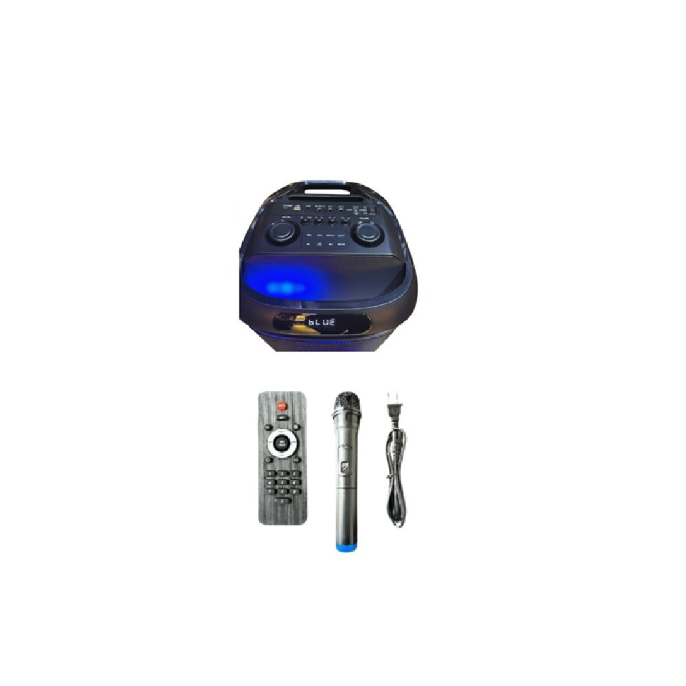 Parlante Cabina Bluetooth Lazer LZ-2892 10000W Con Luces RGB Y Micrófono