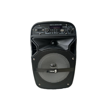 Parlante Cabina Bluetooth Lazer LZ-SS805C 4800W Con Micrófono Y Luces LED