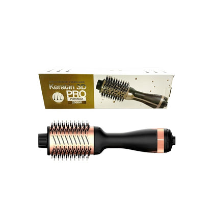 Cepillo Secador Y Modelador Keratin 3D Pro 2000W