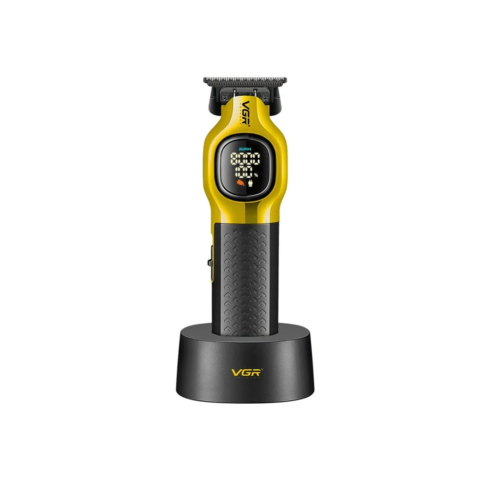 Patillera Profesional VGR V-886T Recortadora 9000 RPM Con Base De Carga