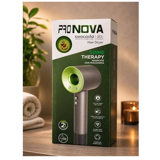 Secador Iónico Profesional Pronova Avocado 3D Therapy 3200W