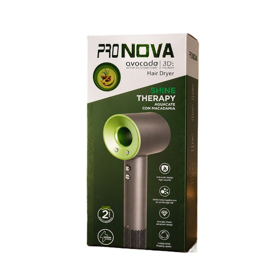 Secador Iónico Profesional Pronova Avocado 3D Therapy 3200W