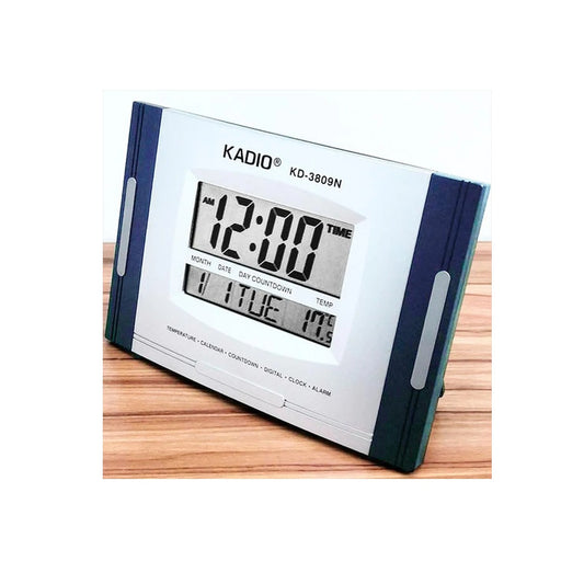 Reloj Cronómetro Digital Kadio KD-3809N Calendario Temperatura