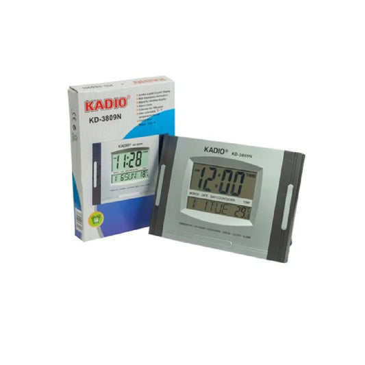 Reloj Cronómetro Digital Kadio KD-3809N Calendario Temperatura