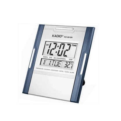 Reloj Digital Kadio KD-3810N Pantalla LCD Alarma Y Cuenta Regresiva