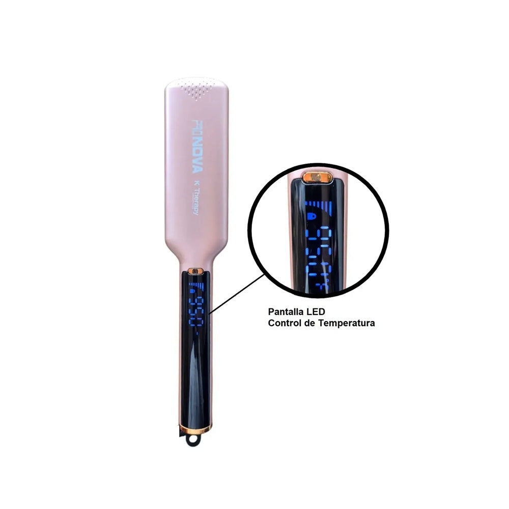 Plancha De Cabello Pronova K Therapy PRO-9522 Alisadora Keratina Y Argán