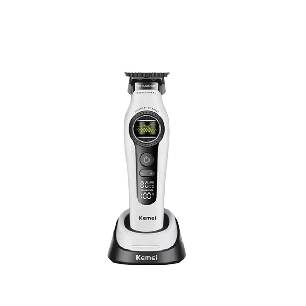 Máquina De Cortar Cabello Kemei Profesional Motor Brushless 8000 RPM