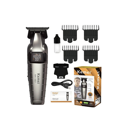 Patillera Profesional Kemei KM-1807 Recortadora Inalámbrica 8000 RPM