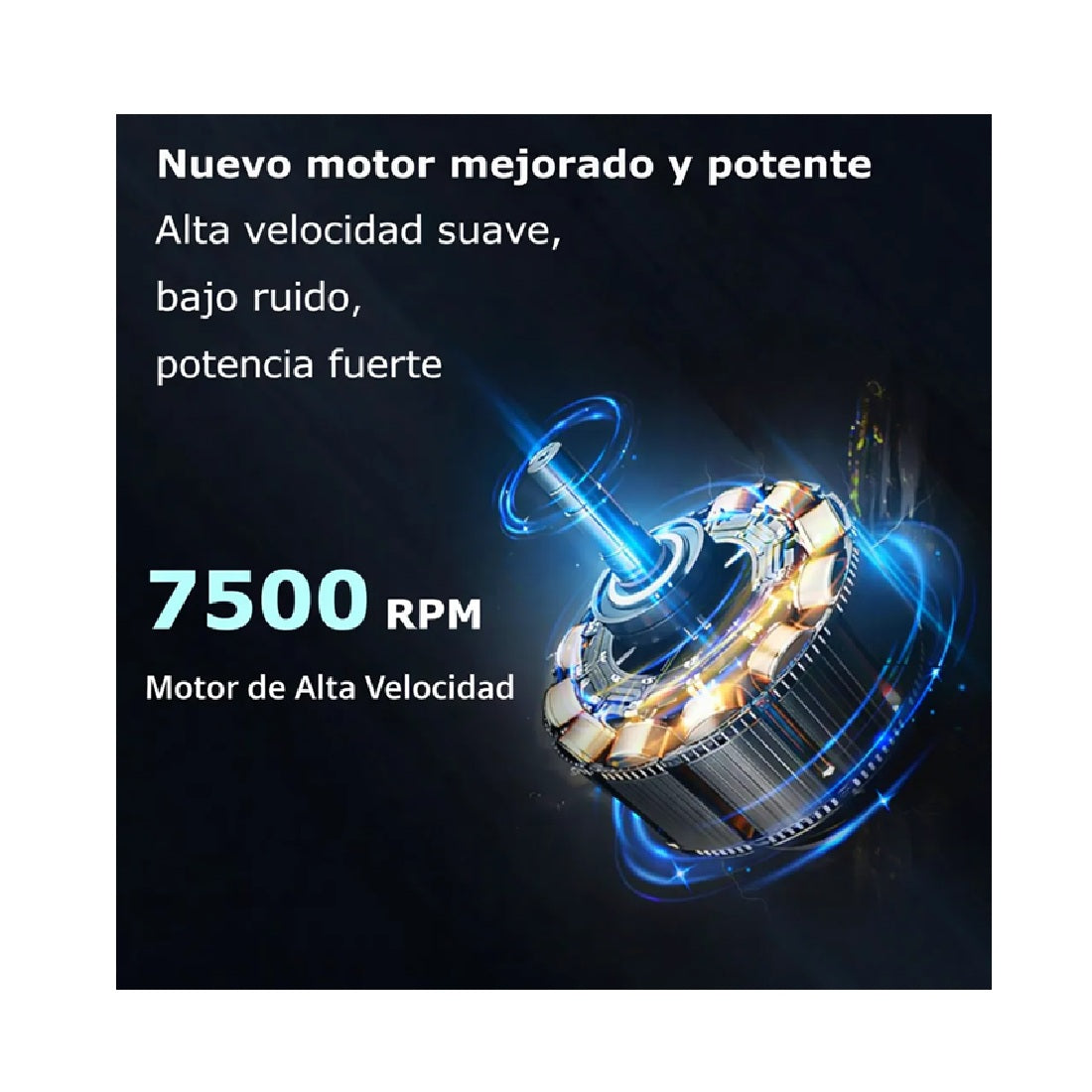 Patillera Profesional Kemei KM-90-5 Cuchilla DLC 7500 RPM Base De Carga