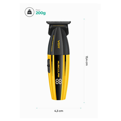 Patillera Profesional VGR V-905 Muscular Cuerpo Metálico 9000 RPM