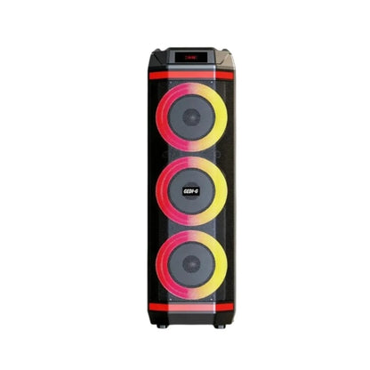 Torre De Sonido Gedi-G GD-2889 Triple Parlante 8 Pulgadas Bluetooth Karaoke