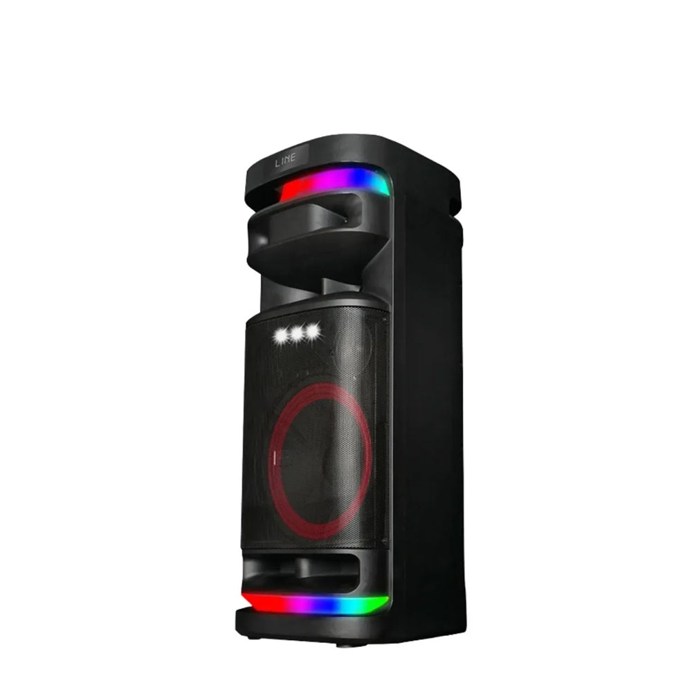 Parlante Cabina Gedi-G Sonido Surround 360 Bluetooth Luces LED RGB