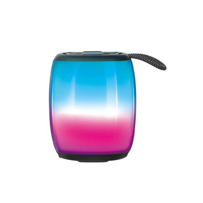 Mini Parlante Portátil Inalámbrico Bluetooth Con Luces LED RGB