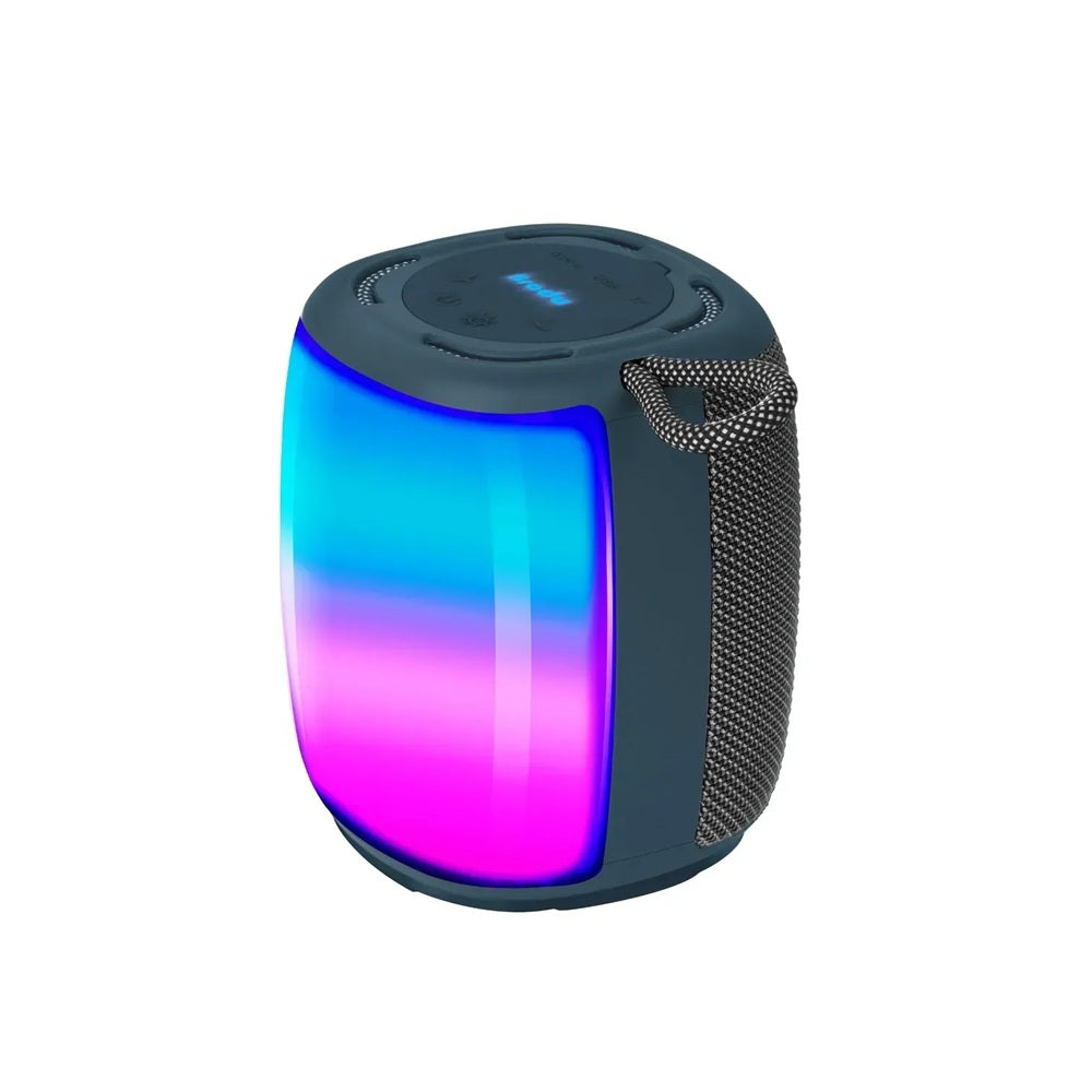Mini Parlante Portátil Inalámbrico Bluetooth Con Luces LED RGB