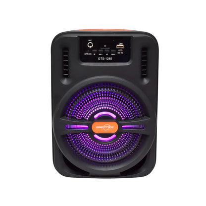 Parlante Bluetooth Portátil Greatnice GTS-1285 De 6.5 Pulgadas Karaoke Con Micrófono