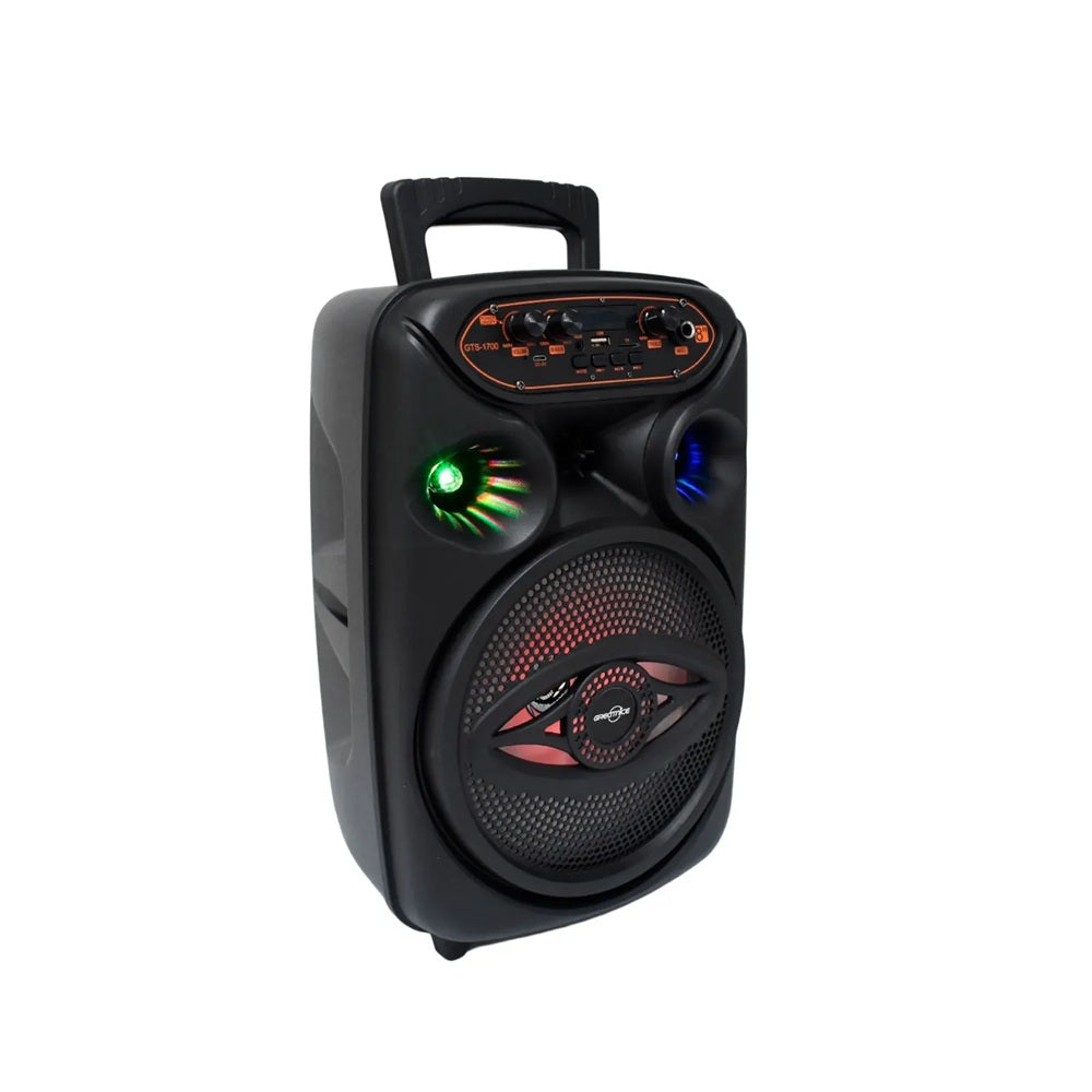 Parlante Bluetooth Greatnice GTS-1700 De 8 Pulgadas Karaoke Con Micrófono