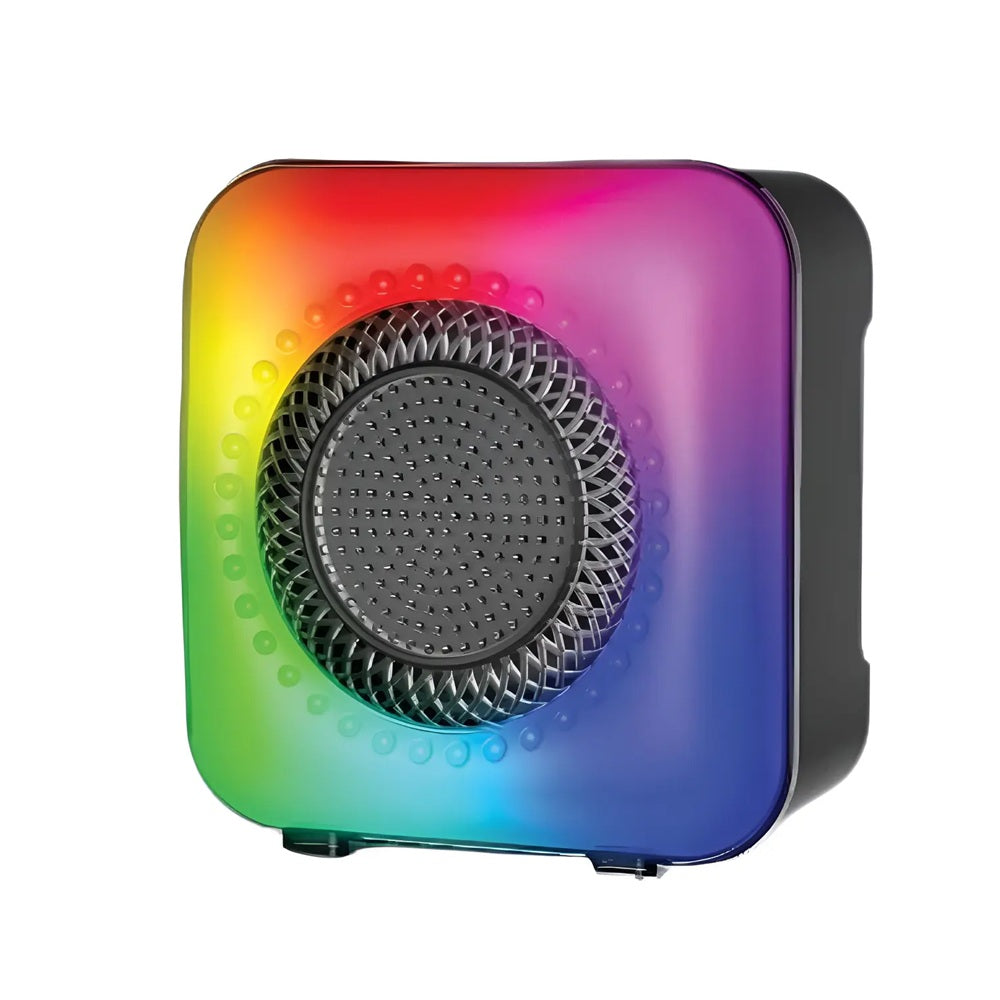 Mini Parlante Bluetooth Greatnice De 3 Pulgadas Luces Flame Light Recargable