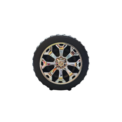 Parlante Bluetooth Portátil En Forma De Llanta Con Luces LED RGB