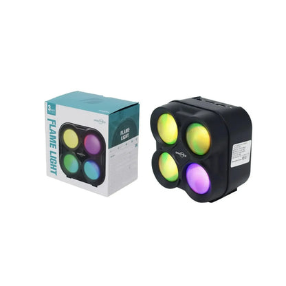 Mini Parlante Bluetooth Greatnice GTS-1835 De 3 Pulgadas Luces RGB Flash Light