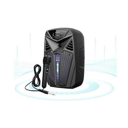 Parlante Bluetooth Portátil Greatnice GTS-2046 De 6.5 Pulgadas Con Micrófono Karaoke