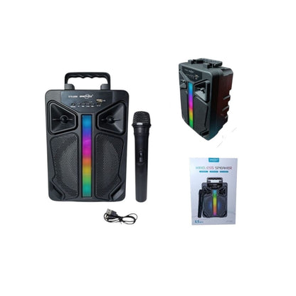 Parlante Bluetooth Portátil Greatnice GTS-2066 De 6.5 Pulgadas Con Micrófono Karaoke