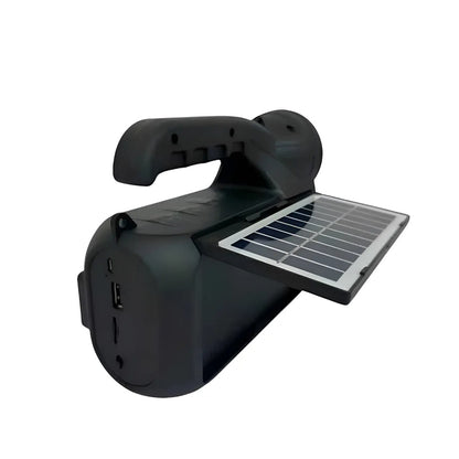 Radio Parlante Solar Portátil Greatnice GTS-2068 – Bluetooth, Linterna Integrada
