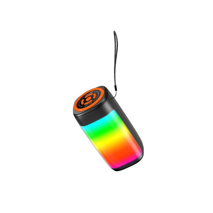 Parlante Portátil Bluetooth GTS-1732 De 2" Con Luces LED Flame Light