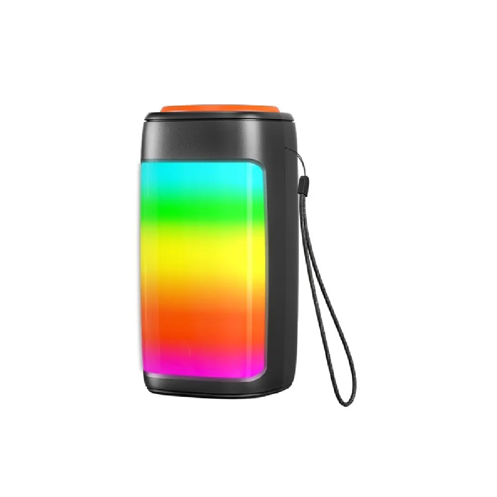 Parlante Portátil Bluetooth GTS-1732 De 2" Con Luces LED Flame Light