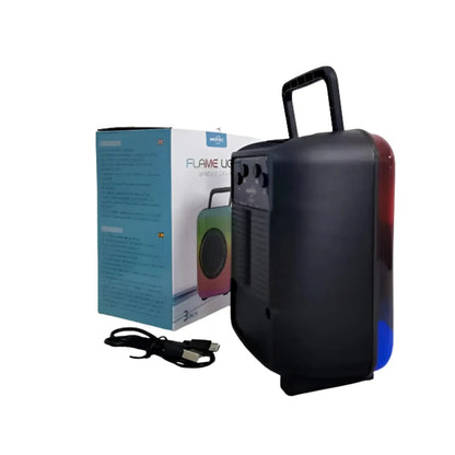 Parlante Portátil Bluetooth Greatnice GTS-1867 Con Luces RGB Flame Light