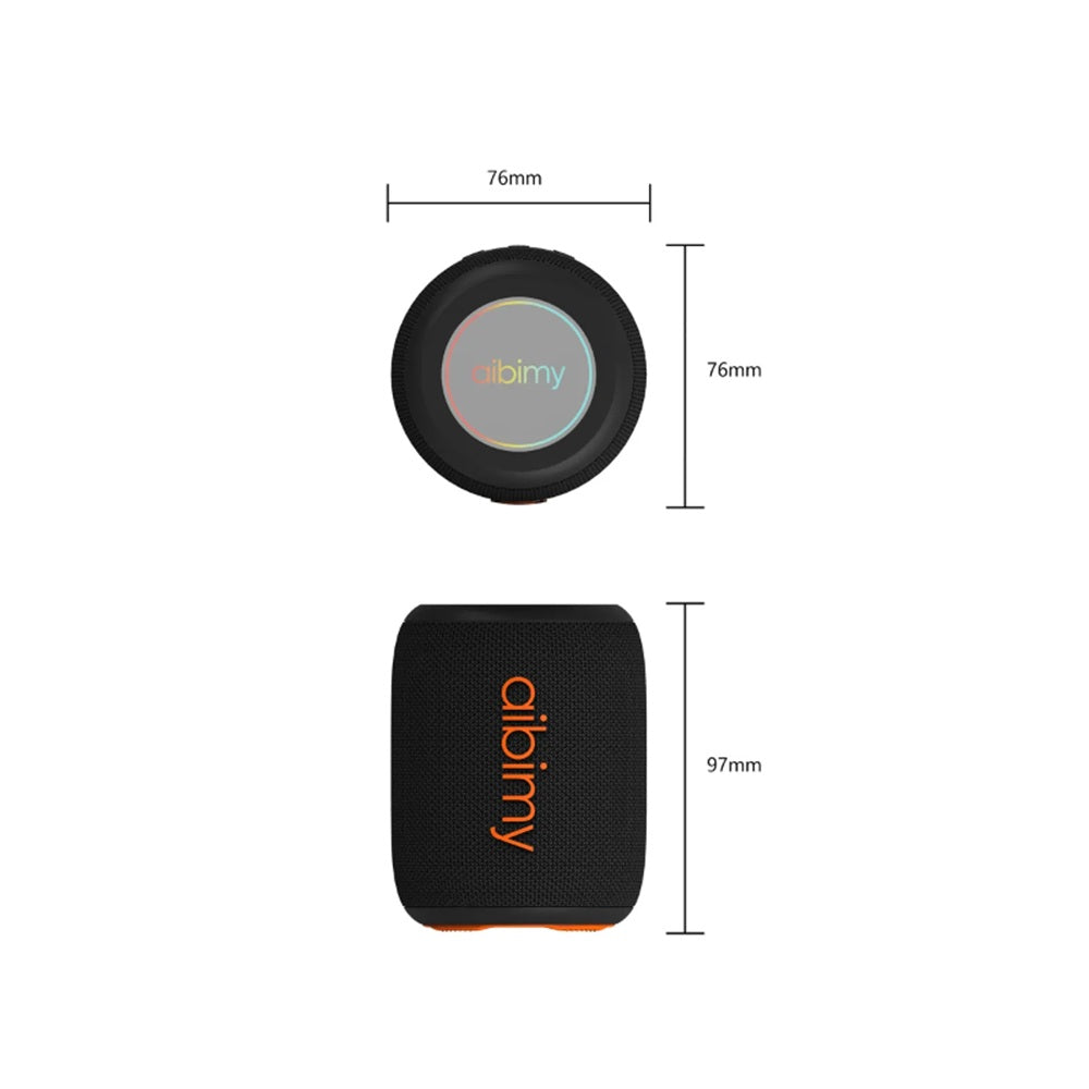 Parlante Portátil con Luces LED RGB Aibimy MY-134