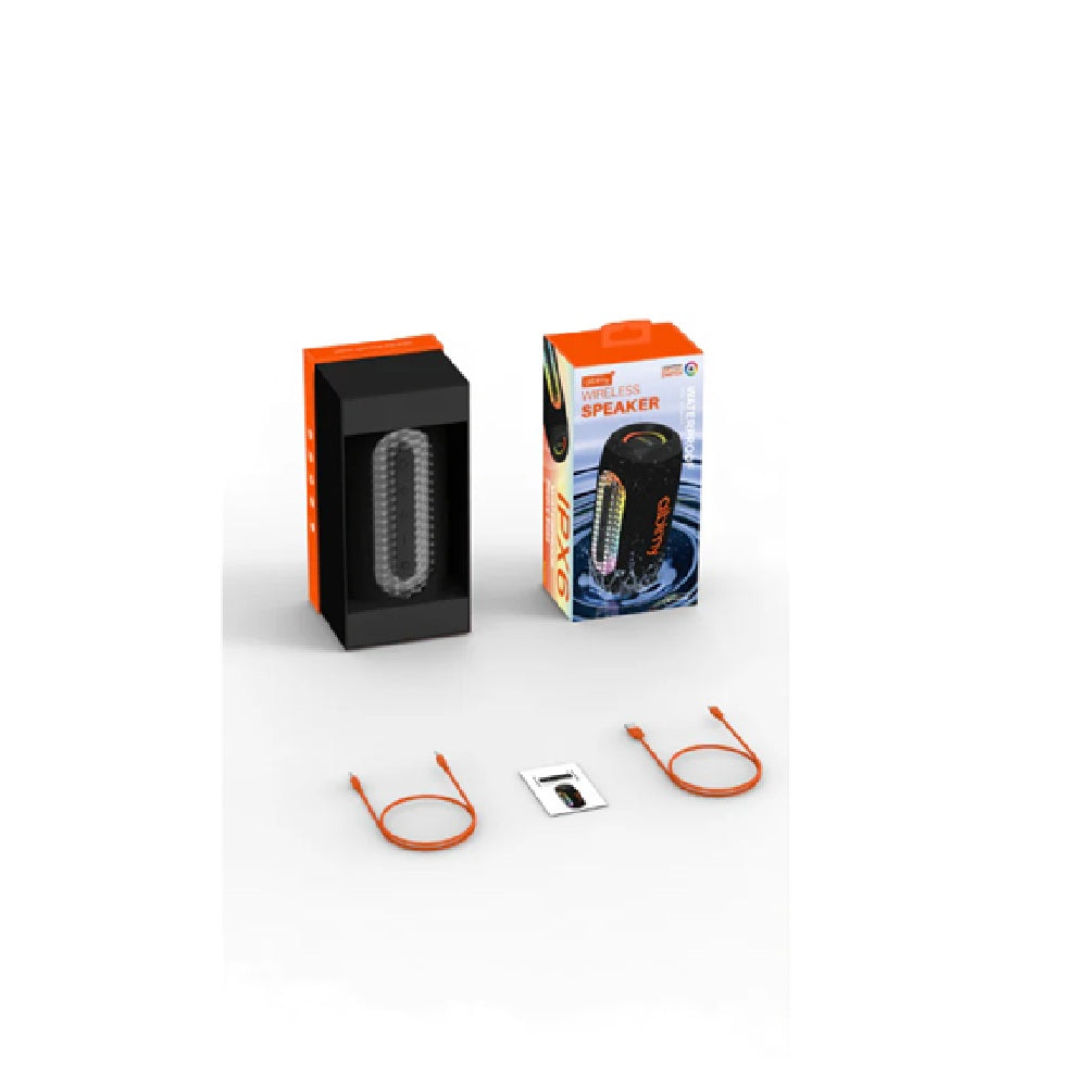 Parlante Portátil Bluetooth Aibimy MY-269 Luces LED RGB