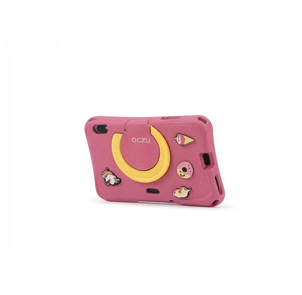 Tablet Infantil Android OCZU OTB-241 Con Funda EVA Antigolpes Y Manija Soporte