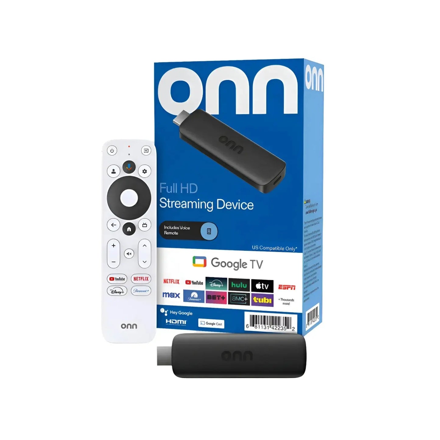 TV Stick Onn Full HD Google TV – Convertidor Smart TV Stick