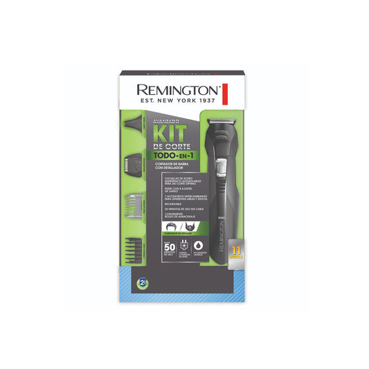 Recortadora Remington Recargable Kit Barba Y Bigote