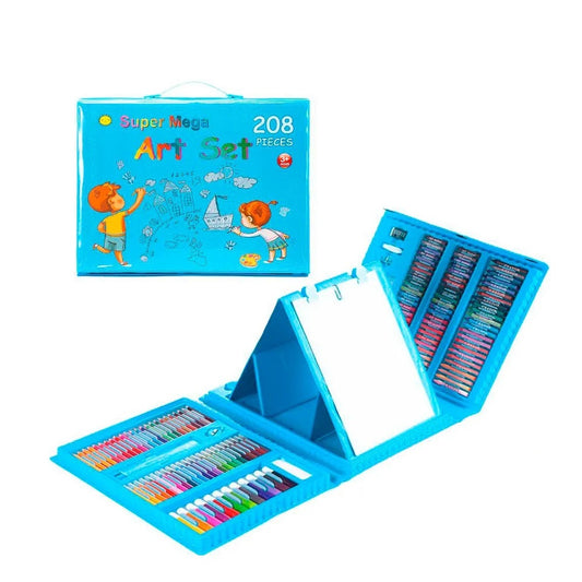 Super Mega Kit De Arte 208 Piezas Para Manualidades