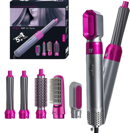 Cepillo Secador 5 En 1 Hot Air Styler