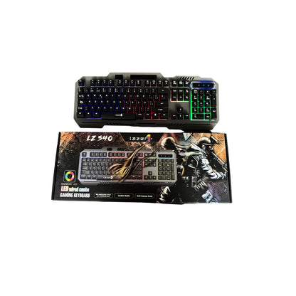 Teclado Gamer Con Luces LED & Teclas Anti-Ghosting