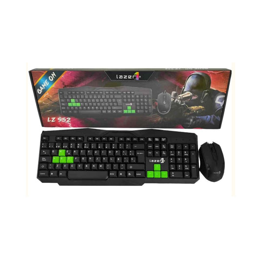 Combo Gamer Teclado & Mouse LZ-552 Conexión USB
