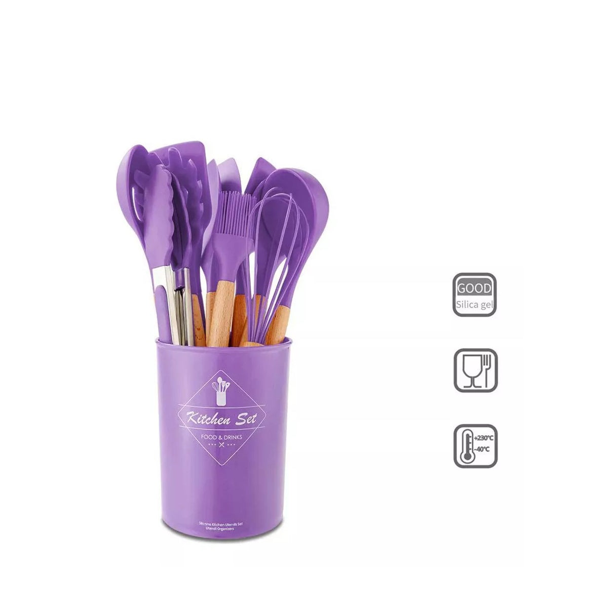 Set Utensilios Para Cocina 11 Piezas