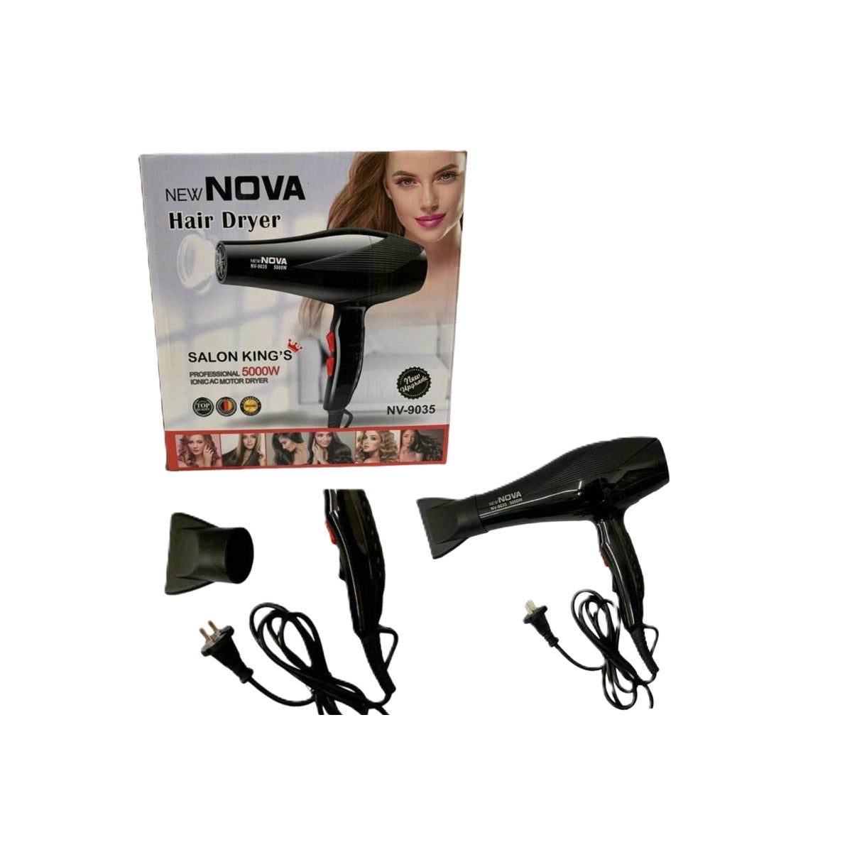 Secador Para Cabello NOVA Hair Dryer NV-9035