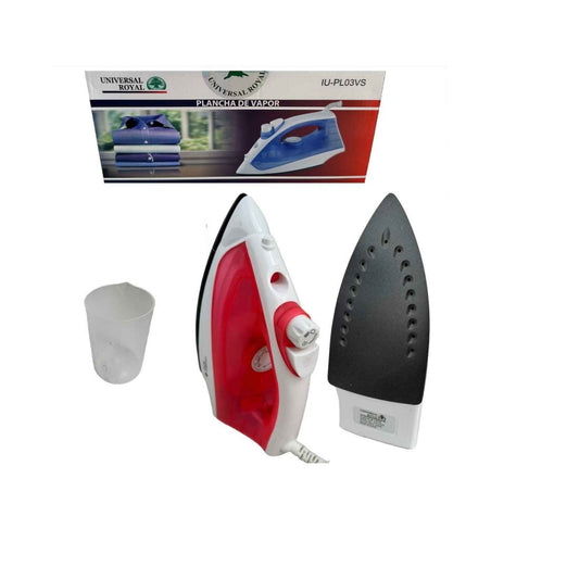 Plancha Para Ropa De Vapor Universal Royal IU PL03VS