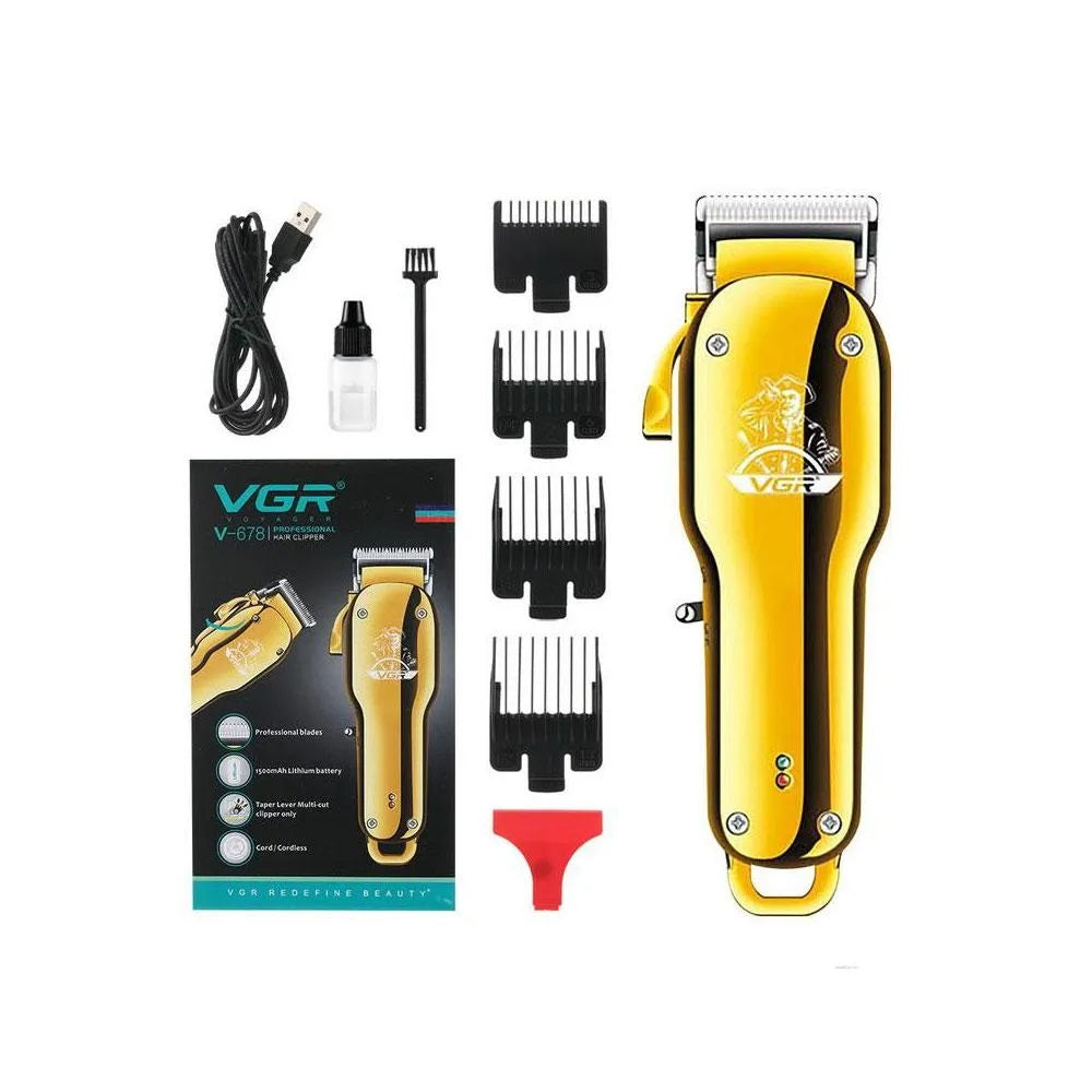 Set De Peluqueria Maquina VGR + Patillera VGR + Shaver VGR