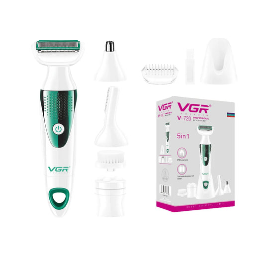 Afeitadora Depiladora 5 En 1 Para Mujer VGR 720