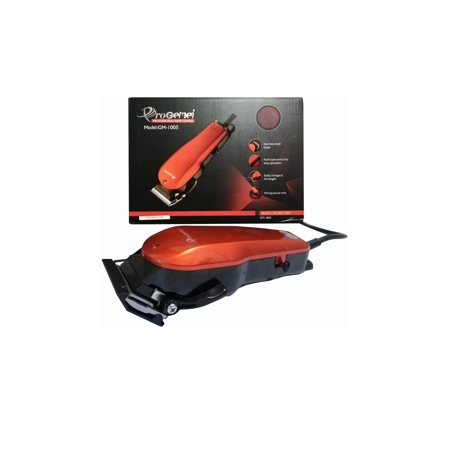 Maquina Cortadora De Pelo Gemei GM1005