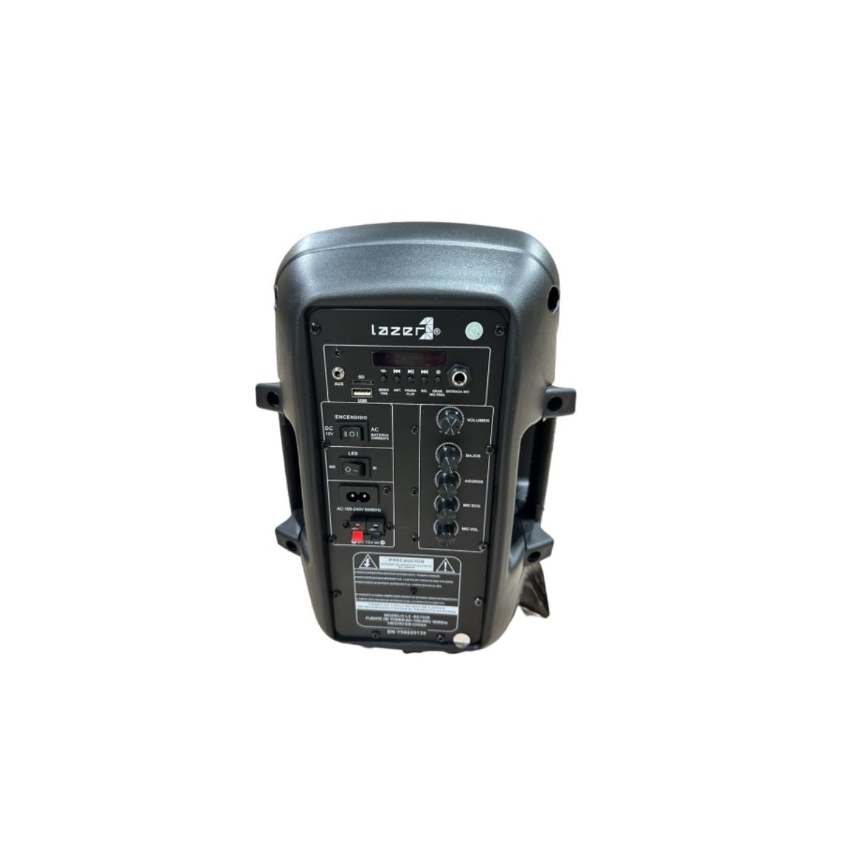 Parlante Con Luces LED Bluetooth Con Microfono