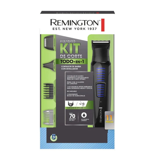 Recortadora Remington Recargable Kit Barba y Bigote PG6125