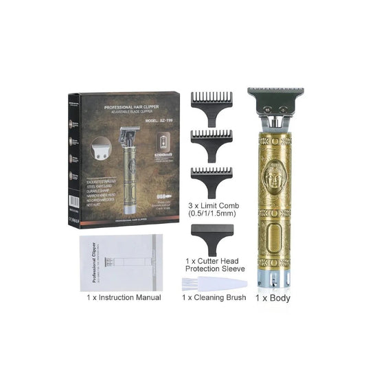 Máquina Patillera Barbera Buda Bz-T99 Profesional Recargable