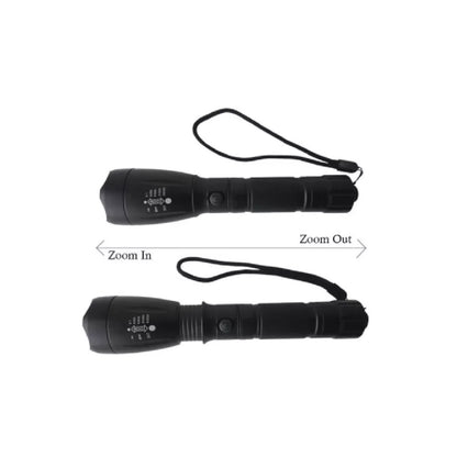 Linterna Recargable Luz Led 5 Modos De Iluminación